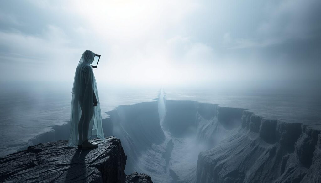 abismo entre identidade online e offline