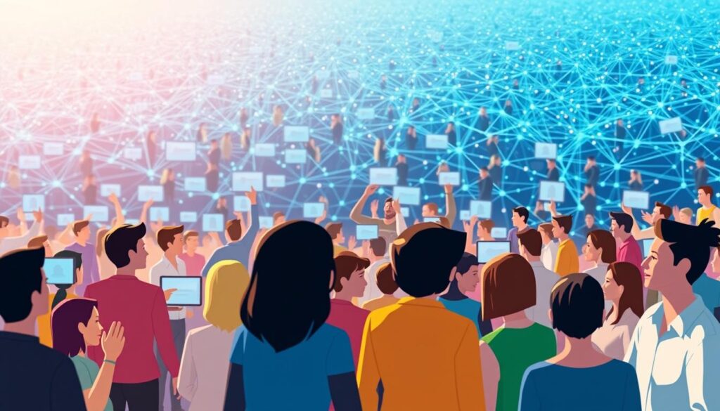 comportamento social nas redes