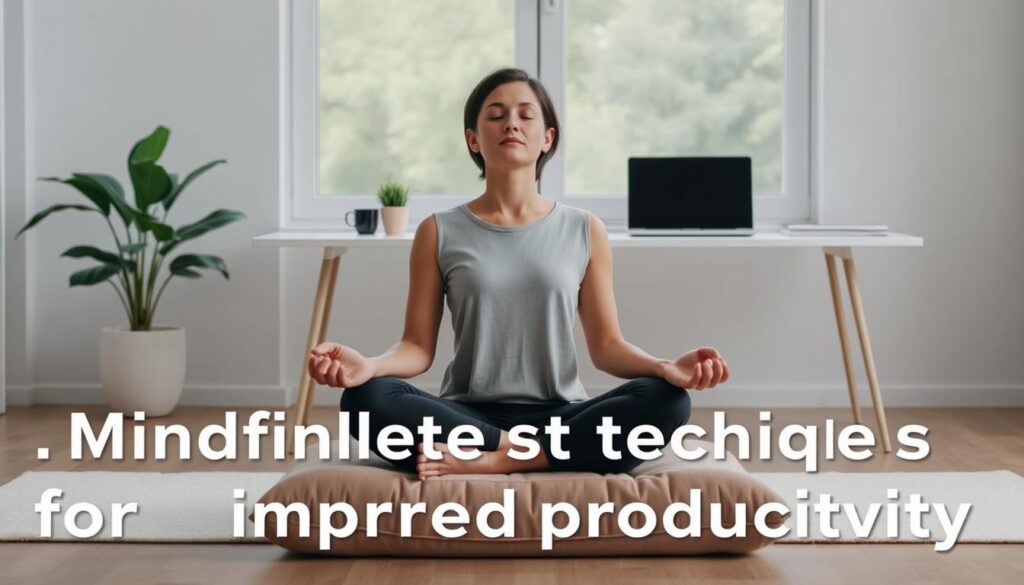 Técnicas de mindfulness para produtividade
