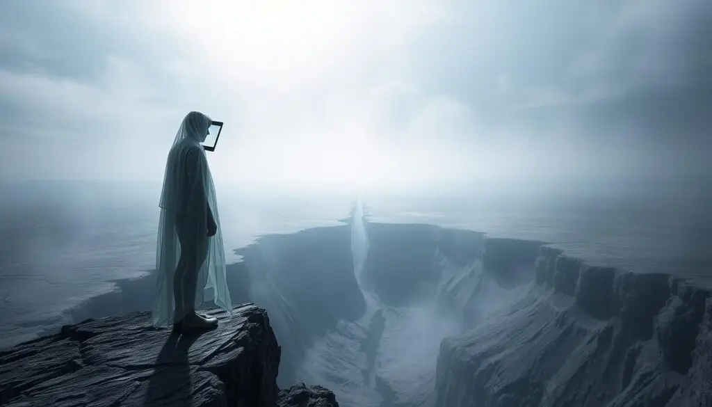 abismo entre identidade online e offline